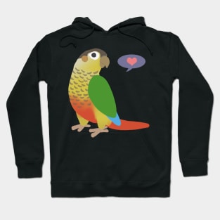 Yellow Sided Green Cheek Conure Hoodie